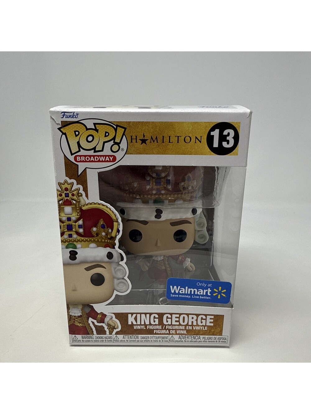 Funko Pop! Vinyl: King George (Red) - Walmart (Exclusive) #13